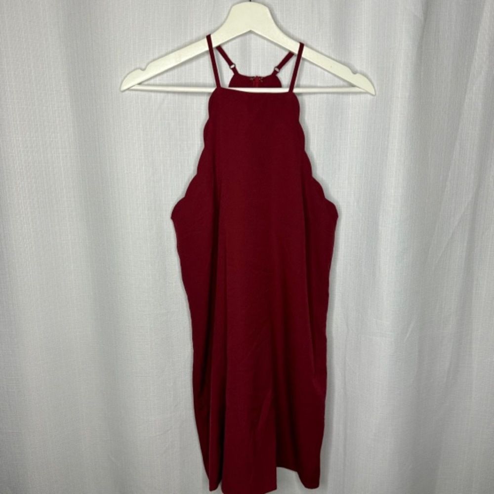 Lulu's Heart's Content Wine Red Bodycon Dress‎